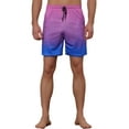 thumbnail image 5 of Unique Bargains Men's Contrasting Colors Patterned Beach Swimming Board Shorts 30 Blue, 5 of 5