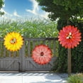 XYUSMYT Sunflower Wall Hanging Wrought Plant Ornament Metal Flower Wall