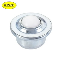 Uxcell 15mm 33Lbs Nylon Drop-in Ball Transfer Bearing Unit, 6 Pack