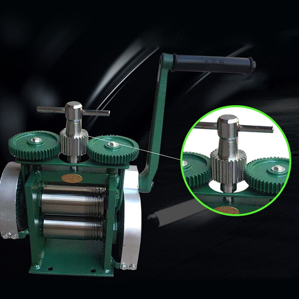 Manual Combination Rolling Mill Machine Jewelry Press Making Flake & Round Wire For The Jewelry Industry And Artisans.