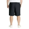 thumbnail image 2 of Elastic-Waist Cotton Shorts Black 1XL, 2 of 6