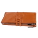 thumbnail image 1 of Cartera para mujer con bloqueo RFID, gran capacidad, cierre de cremallera, de piel sintética, estilo retro, 1 of 15
