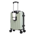 thumbnail image 4 of Maleta de Mano Rígida Expandible 10Kg con Ruedas 360° Ideal para Viaje y Cabina Verde, 4 of 8