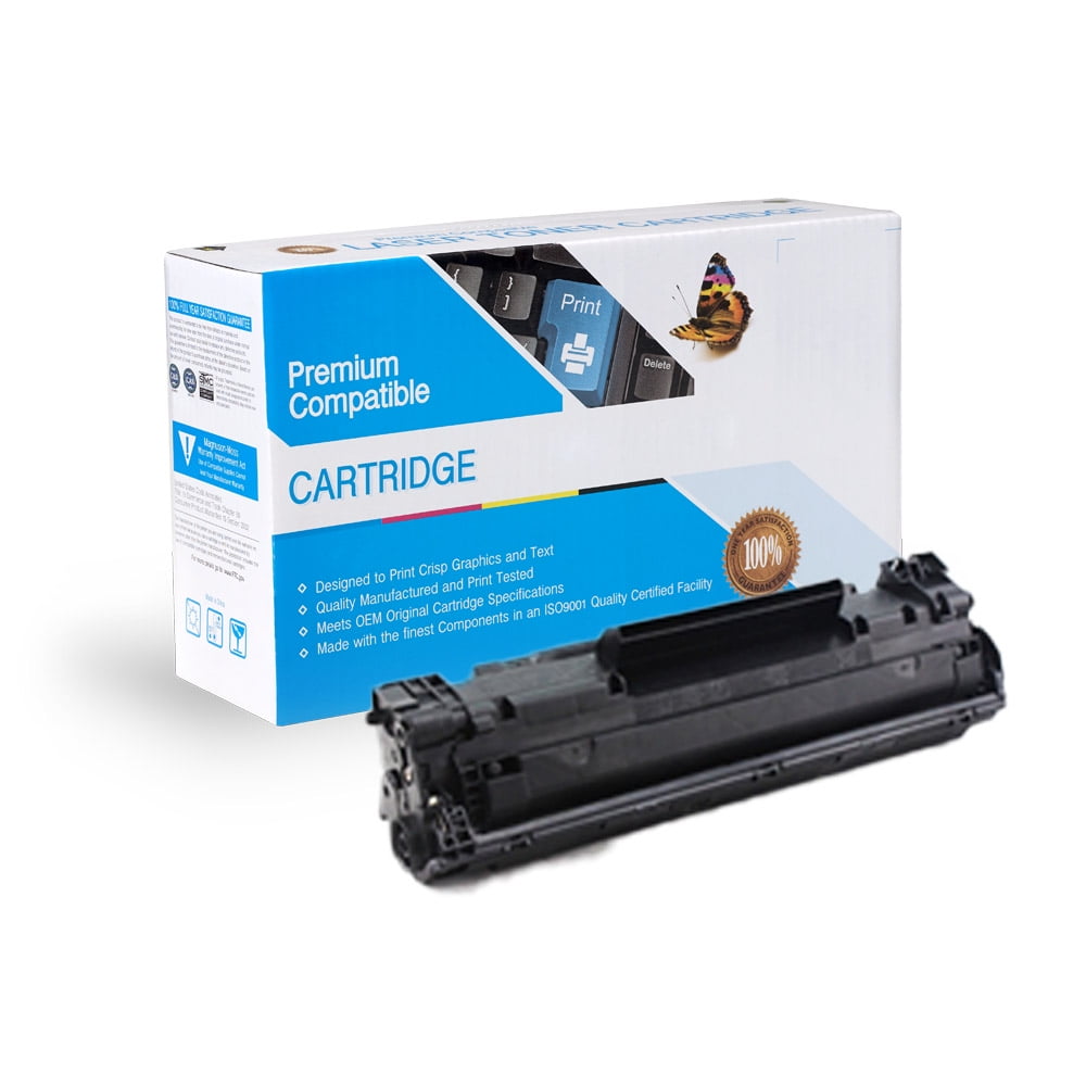 Inappropriate carefully texture Cartridge compatible with HP CF283X / 83X Compatible Toner- Black -  Walmart.com