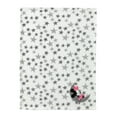 thumbnail image 3 of Disney Baby Minnie Mouse Gray/White Fleece Baby Blanket by Lambs & Ivy, 3 of 5