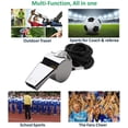 thumbnail image 5 of Metal Referee Whistle and Cards Set - Stainless Steel for Football, Soccer, 5 of 5