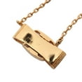 thumbnail image 3 of Pre-Owned Salvatore Ferragamo Vara Ribbon Necklace GP (Gold Plated) Women's Gold (Fair), 3 of 8