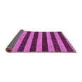 thumbnail image 2 of Ahgly Company Indoor Round Abstract Purple Modern Area Rugs, 6' Round, 2 of 4