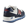 thumbnail image 3 of New Balance 574 Little Kids' Shoes White/Blue pc574-cn, 3 of 6