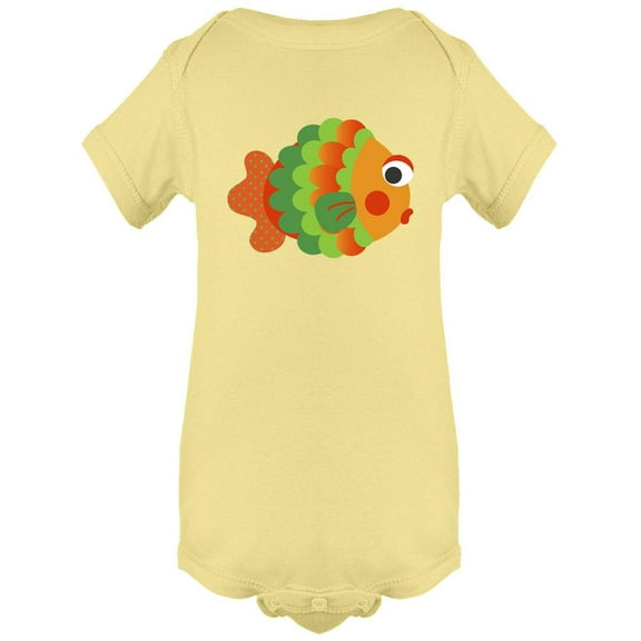 A Cute Little Fish Bodysuit Infant -Image by Shutterstock, 12 Months