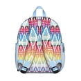 thumbnail image 3 of Boho Bohemia Geometric Line Art Backpack Backpack for School,Cute School Bag,Schoolbag with Adjustable Shoulder Straps & Padded Back,13.8"x11.4"x6", 3 of 6