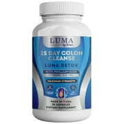 Luma Detox 15 Day Colon Cleanse Supplement to Support Digestive System