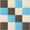 Blue, Brown, Beige - 16 Tiles, variant on ProSource Kids Solid Colors Foam Puzzle Floor Play Mat, 36 or 16 tiles