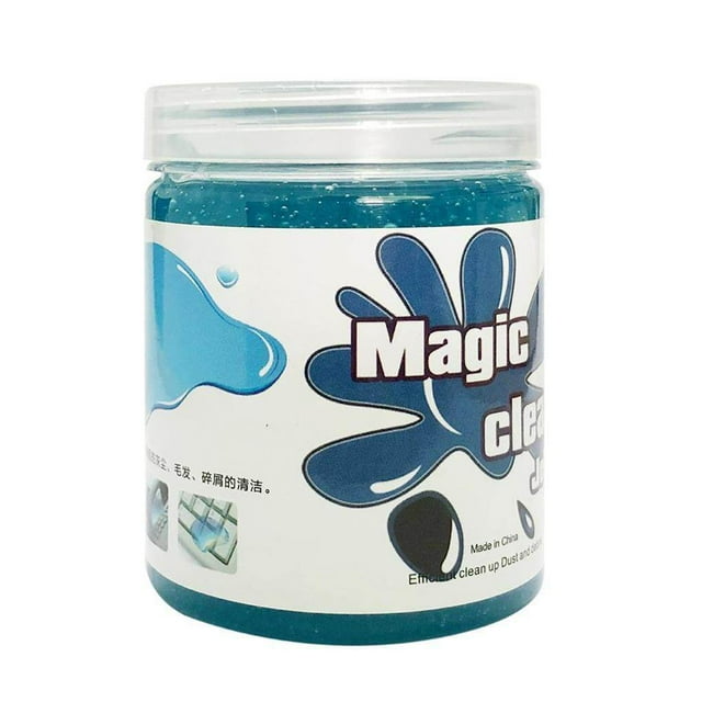 Universal Cleaning Gel Dust Cleaner Gel Dust Mouse Screen Clean Supplies Remover for Keyboards Car Dash Printers Blue