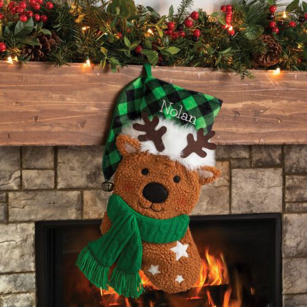 Personalized Hat Head Stocking