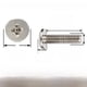 thumbnail image 1 of Tornillo de cabeza plana Phillips M2/M3 niquelado Tornillo de cabeza plana grande M4 Tornillo de cabeza plana grande para computadora M5/M6 100 piezas, 1 of 3