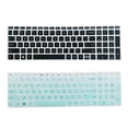 thumbnail image 1 of Película Protectora de Silicona para Teclado, Funda para Teclado de Portátil, Funda Lavable para Teclas, Funda de Silicona Impermeable de Tacto Suave , Verde + negro, 1 of 9