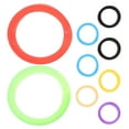 thumbnail image 3 of 9PCS Key Covers Caps Silicone Key Covers for House Keys Coding Rings Key Caps Covers Flexible Key Identifiers Key Caps Key Color Caps, 3 of 5