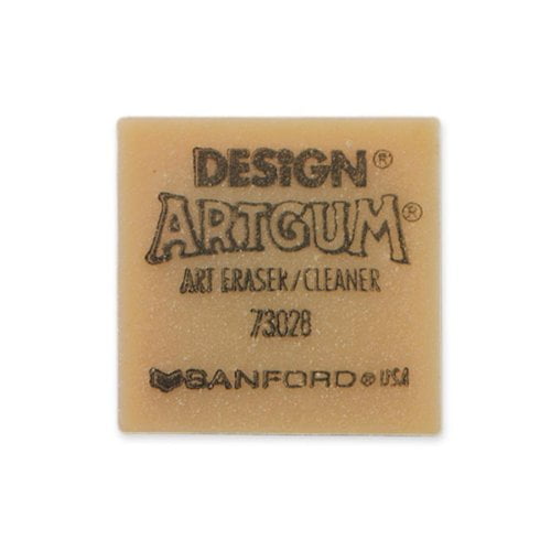 Sanford Design Art Gum Eraser Artwork Eraser Nontoxic 1" X 1