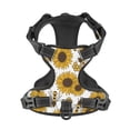 thumbnail image 4 of Picia Sunflowers And Bees No-Pull Dog Harness Reflective Front Clip Vest with Handle,Step-in Air Dog Harness,Adjustable 2 Metal Rings 4 Buckles,Easy to Put on & Take Off X-Large, 4 of 9