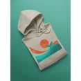 thumbnail image 3 of Image Conscious Whale Tail In The Sunset Hoodie Womens -Jay Fleck Designs, Female Casual Fit, 3 of 4