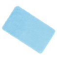thumbnail image 2 of 1:12 Alfombra de casa de muñecas Decoración de casa de juego Simulación Alfombra de piso Miniatura de peluche C Azul, 2 of 9