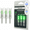 Green, variant on Ballista 8.8 mm LED Lighted Nocks for Crossbow Bolts 0.300" ID - Green