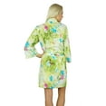 thumbnail image 5 of Bimba Women Short Cotton Robe Bridesmaid Getting Ready Wrap Cover Up, 5 of 6