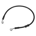 thumbnail image 1 of WESIEVYA 1Set Simple Black Nylon Iron Motorcycle Brake Hose for Durable Braking System 50X0.7Cm, 1 of 7