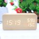 thumbnail image 5 of Reloj despertador LED Reloj de madera Control por voz Digital Madera, 5 of 5
