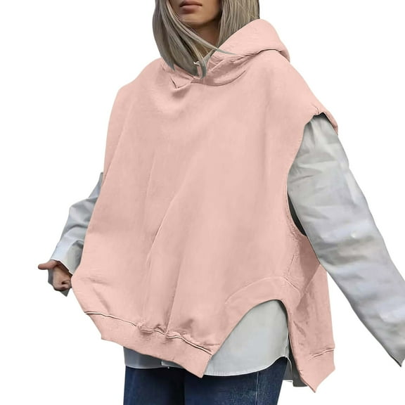 WENWU Hoodies for Women Long Sleeve Pullover Hoodie Sweatshirt Soft Hoodie Pink Hoodies Woman Fall Outfits Women Preppy Clothes Teen Girl