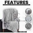 thumbnail image 3 of Snug Sherpa Fleece Blanket Throws For Sofas Large Double Bed, Luxury Warm Fuzzy, 3 of 7