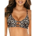 thumbnail image 1 of RELLECIGA Women's Strappy Longline Triangle Bikini Top, 1 of 6