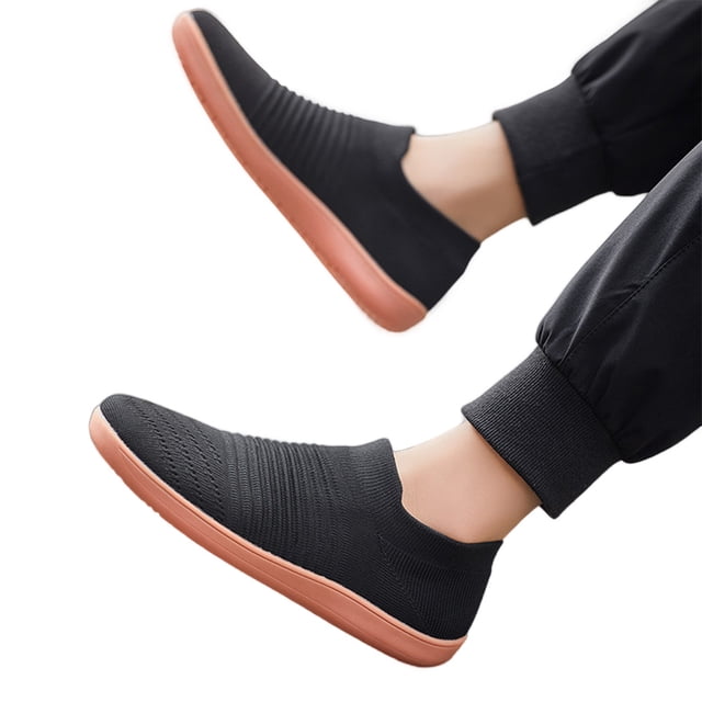 Zapatos Casuales Descalzos Calcetín La Caja Punta Ancha Mujeres Hombres Cero Caída Ancho para Interiores Al Aire Libre