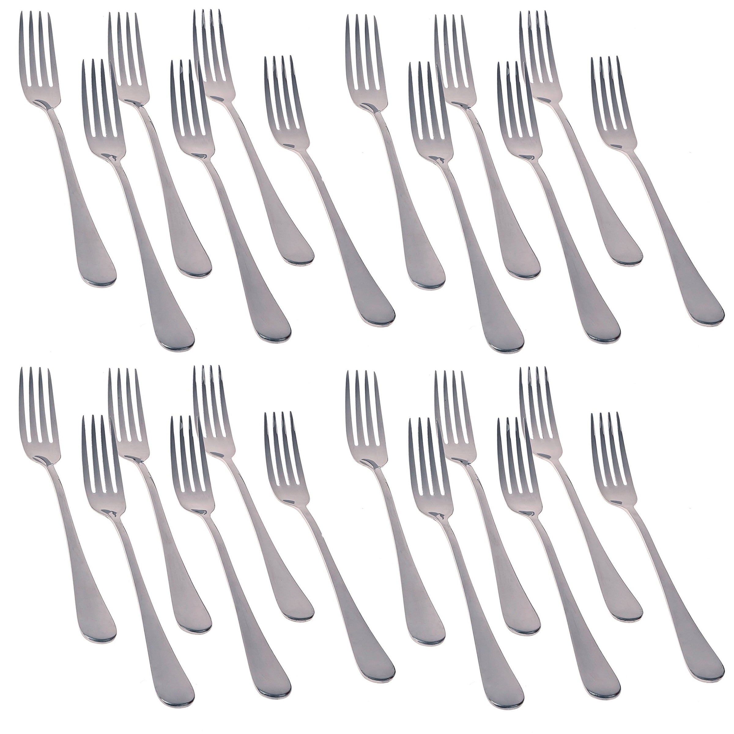 24 Stainless Steel Dinner Forks 8.25Inch Premium 18/10 Flatware