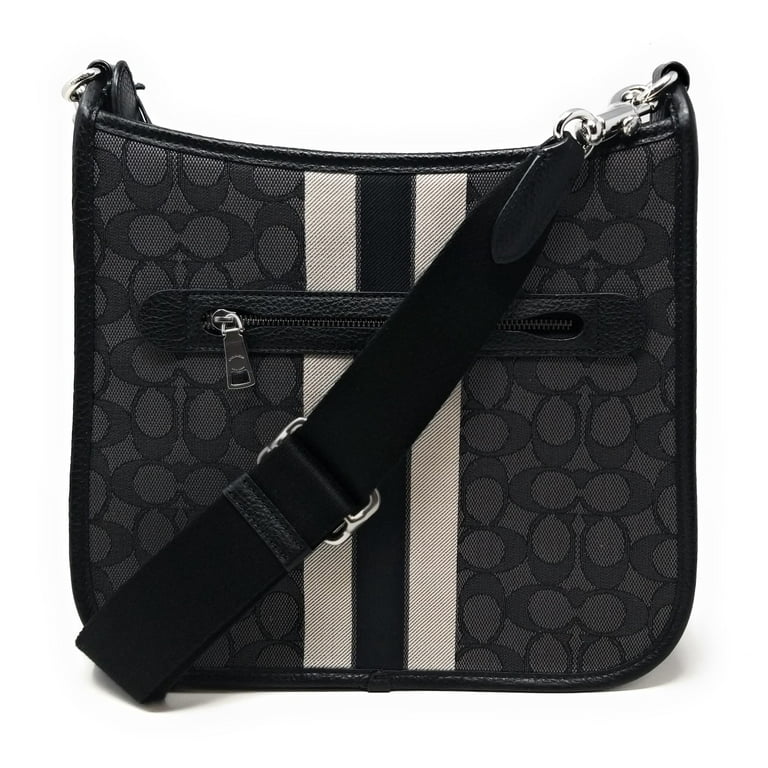 Coach file crossbody in signature jacquard online