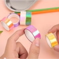 thumbnail image 6 of DEEPCRAFF Gift Wrapping Adhesive Tape Colored Paper 10Pcs, 6 of 8