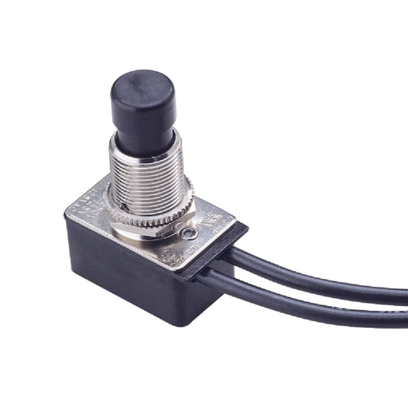Gardner Bender Push Button Switch GSW-21 - Single Pole - 1 Piece