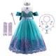thumbnail image 1 of Vestido De Princesa De Niña De La Sirenita Cosplay De Halloween Fiesta De Carnaval Cumpleaños, 1 of 4