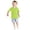 Green, variant on Youth 3D Lightning Print T-Shirt Digital Graphic Short Sleeve Crewneck Top for Boys and Girls Cool Visual Illusion Summer Tee Fashionable Loose Casual Streetwear for Kids Size 6-18 Years