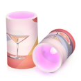 thumbnail image 7 of Yayeee Flameless Candles with Remote Flickering Battery Operated Multi Color Changing, Beige Glasses, 7 of 7