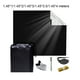 thumbnail image 3 of Wosthever Persianas opacas ajustables para dormitorio - Atmósfera para dormir Persianas opacas portátiles Privacidad personalizable Universal Sombras de ventana negro 1.45*2m, 3 of 6