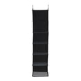 thumbnail image 6 of Household Essentials 6 Shelf Hanging Closet Organizer, Hanging Closet Shelf, Fabric Poly Linen and PEVA Shelving, 6 of 8