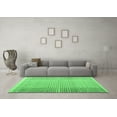 thumbnail image 3 of Ahgly Company Indoor Rectangle Abstract Emerald Green Modern Area Rugs, 4' x 6', 3 of 4