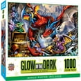 thumbnail image 2 of MasterPieces Glow in the Dark - Dragon's Horde 1000 Piece Adult Jigsaw Puzzle, 2 of 6