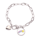 thumbnail image 1 of Universo y Alien meteoro Pulsera de cadena de corazón joyería encanto moda, 1 of 3
