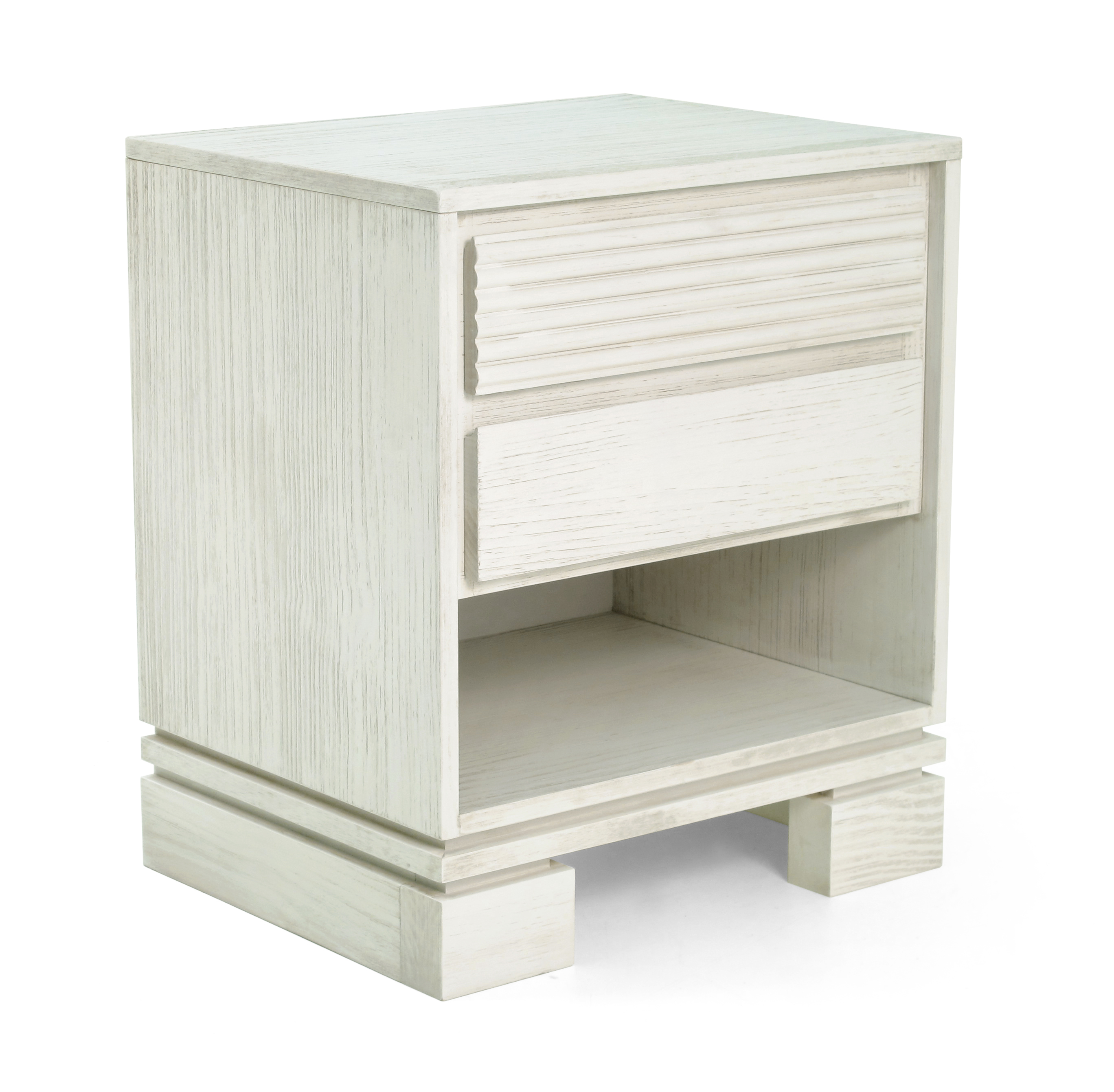 Vienna 2 Drawers Nightstand OffWhite