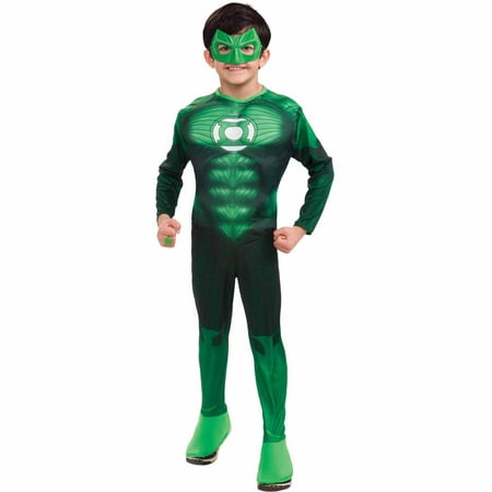 Hal Jordan Deluxe Muscle Child Halloween Costume