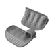 thumbnail image 2 of Guiones de gimnasio Guantes de protección a mano de mano resistente para el gimnasio para el ejercicio de Ejercicio de tosificación de Gris, 2 of 8