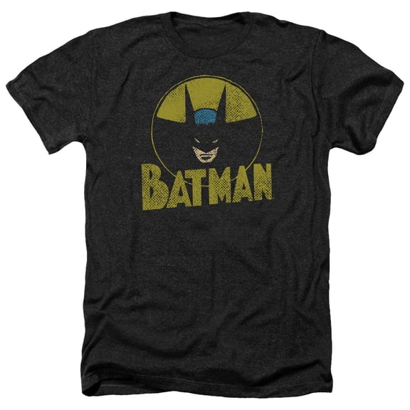 Dc - Circle Bat - Heather Short Sleeve Shirt - Small